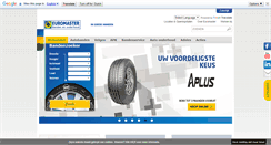 Desktop Screenshot of euromaster.nl