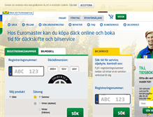 Tablet Screenshot of euromaster.se