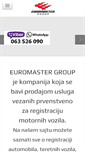 Mobile Screenshot of euromaster.rs