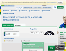 Tablet Screenshot of euromaster.fi
